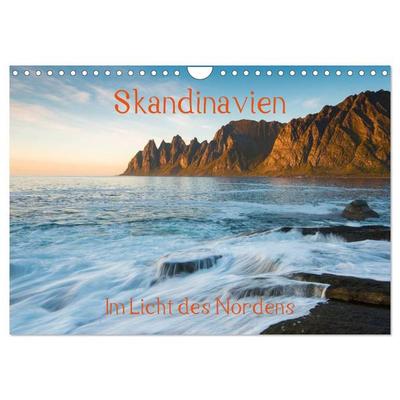 Skandinavien - Im Licht des Nordens (Wandkalender 2026 DIN A4 quer), CALVENDO Monatskalender