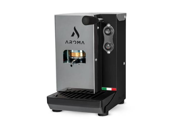 Aroma Plus+ Espressomaschine Kaffeepads ESE 44 (Schwarz)
