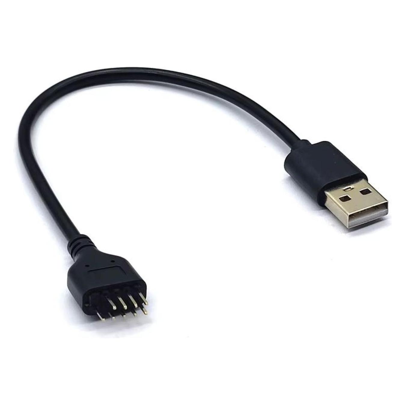PowerGuard USB 2.0 Mainboard Header 9-Pin auf USB-A Stecker Kabel (0.20 m) (00036252)
