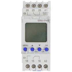 Counttec S2K90 Zeitschaltuhr für Hutschiene ESRD-TPD2 Multifunktional, Wochenprogramm, Tagesprogramm, Ferienprogramm