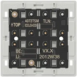 JUNG, Zubehör Schalterprogramm, Tastsensor KNX UP 2f 4pkt inkl.Ankoppl 4072TSM