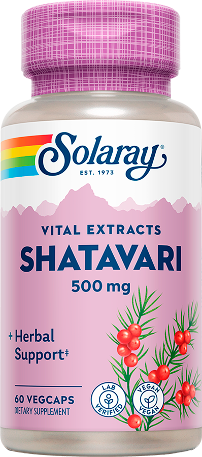 Solaray shatavari 500 mg 60 vcaps.