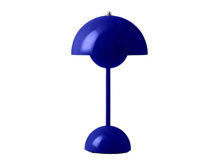 &Tradition Flowerpot VP9 draagbare tafellamp Cobalt blue