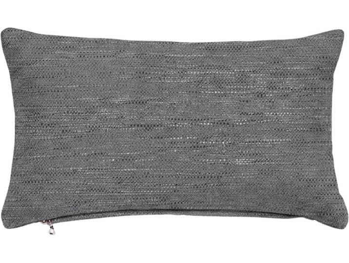 Dekokissen DONE. JUNA , grau (anthrazit), B:30cm H:1cm L:50cm, Polyester, Dekokissen_Sitzkissen_Kissenhüllen, Dekokissen, Weicher Chenille-Stoff