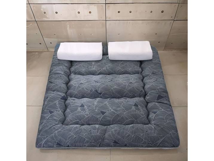 Matelas Tatami Épais Style Japonais, Tapis de Sol Doux et Pliable, Coussin de Repos pour la Maison, Matelas de Sol pour Chambre à Coucher