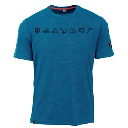 Maul Herren Grinberg fresh T-Shirt - 56 - blue