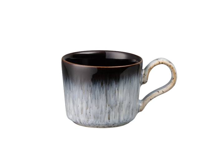 Denby Tasse à espresso Halo brew 10cl Bleu-gris-noir