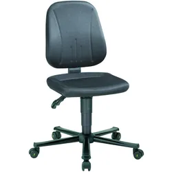 Magni, Bürostuhl, Bimos Arbeitsstuhl ESD Unitec 2, schwarz Sitzhöhe 440-620 mm Stoffpolster, mit Rollen (44 - 62 cm)