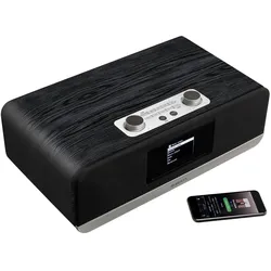 Roberts Stream 67 (DAB, DAB+, FM, Bluetooth, WLAN), Radio, Schwarz