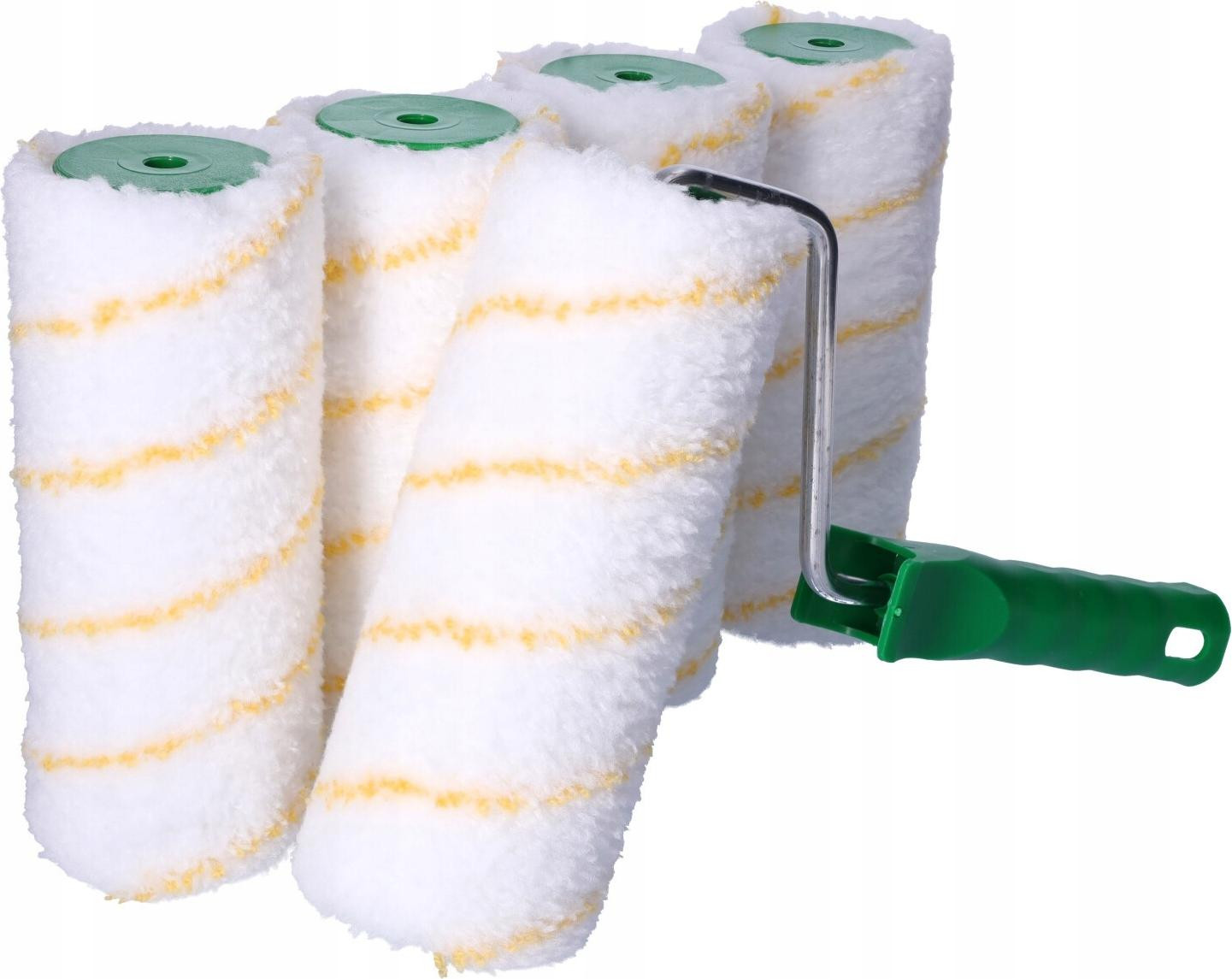 GIRPAINT Roller met 4 accessoires, 18 cm, Gold tools