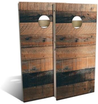 Skip's Garage Reclaimed Pallet Outdoor Cornhole Board Set