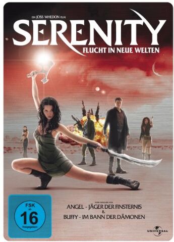 Joss Whedon - Serenity - Flucht in neue Welten (Steelbook) - Preis vom 04.10.2026 03:51:26 h