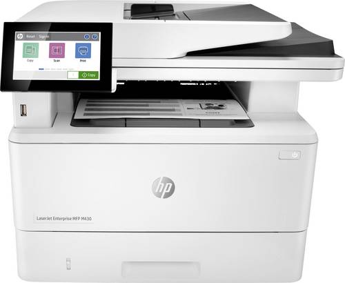 HP LaserJet Enterprise M430f MFP Multifunktionsdrucker Laser Schwarz-Weiß A4, A4, A6 Drucker, Scanner, Kopierer, Fax ADF, Duplex, LAN, USB