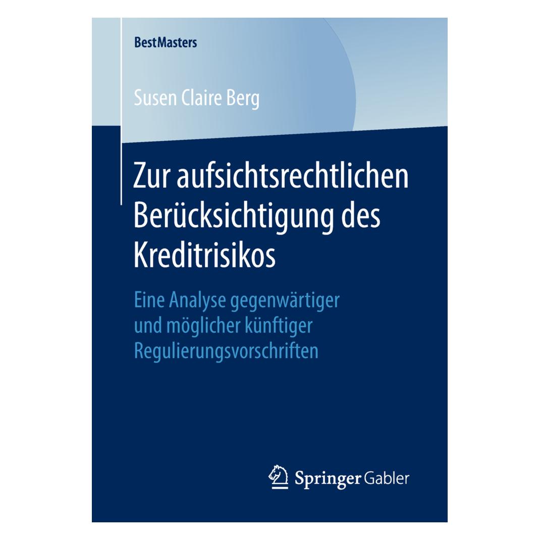 Springer Berg:Zur aufsichtsrechtlichen Berücksic (Deutsch, Softcover, Susen Claire Berg) (46582849)