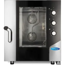 Maxima Dampf-Kombi-Backofen - geeignet für 7 1/1 GN-Bleche - Analog - 400V