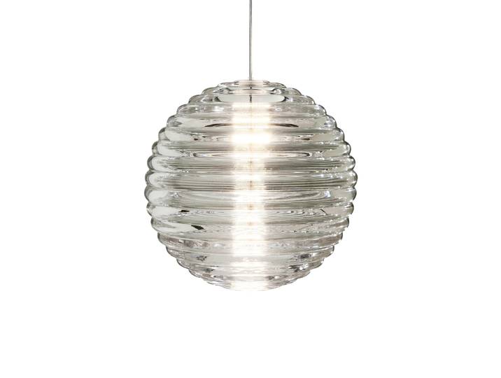 Tom Dixon - Suspension Press - Transparent - Verre pressé - Designer Tom Dixon