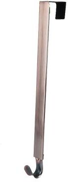 Uplift Treasures Adjustable Over the Door Wreath Hanger Metal Hook For Christmas, Halloween & Easter Decor bronze