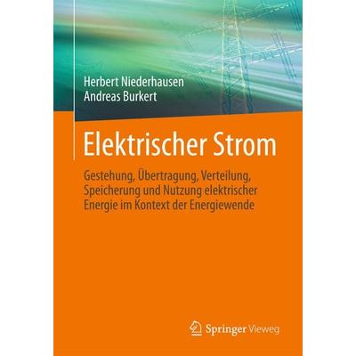 Elektrischer Strom, Gebundene Ausgabe von Herbert Niederhausen,Andreas Burkert, Springer Fachmedien Wiesbaden GmbH, 978-3-8348-2492-9