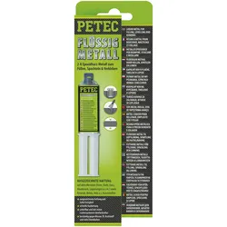 PETEC 2-Komponenten Epoxidharz Flüssigmetall, 25 ml