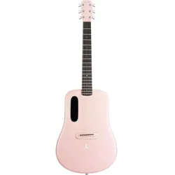 Lava Music Gitarre ME 4 36 Zoll Pink (Akustik Gitarre, Airsonic Kohlefaser-Verbundstoff, High pressure laminate (HPL), Kohlefaser-Verbundstoff, Super AirSonic Kohlefaser-Verbundstoff), Gitarre, Pink