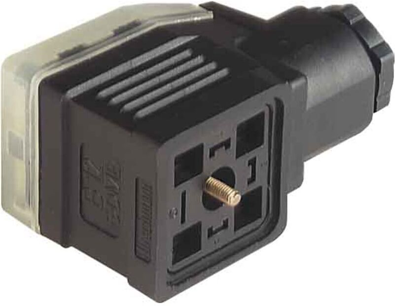 Hirschmann Ventilstecker GDME 3020 sw (934455100)