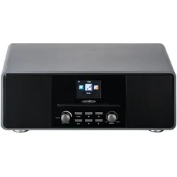 Reflexion HRA19DAB/GR Design DAB+ Radio mit TFT Farbdisplay (DAB+), Radio, Grau