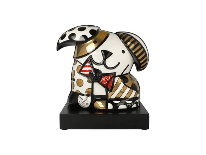 Figur Romero Britto - Golden Ginger Pop Art