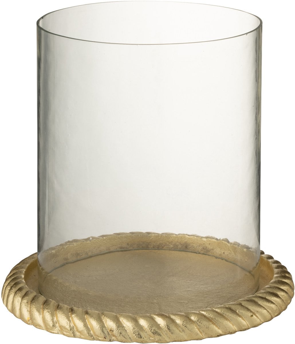 J-Line kaarshouder aluminium goud