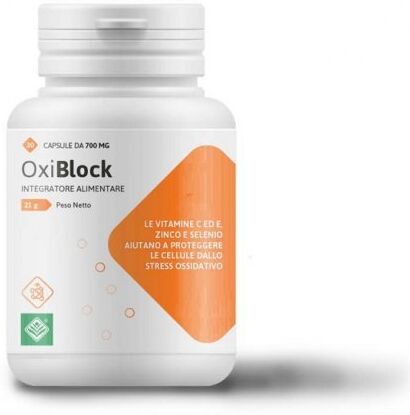 GHEOS Srl Oxiblock 30 Capsule - Integratore Antiossidante per la Tua Salute