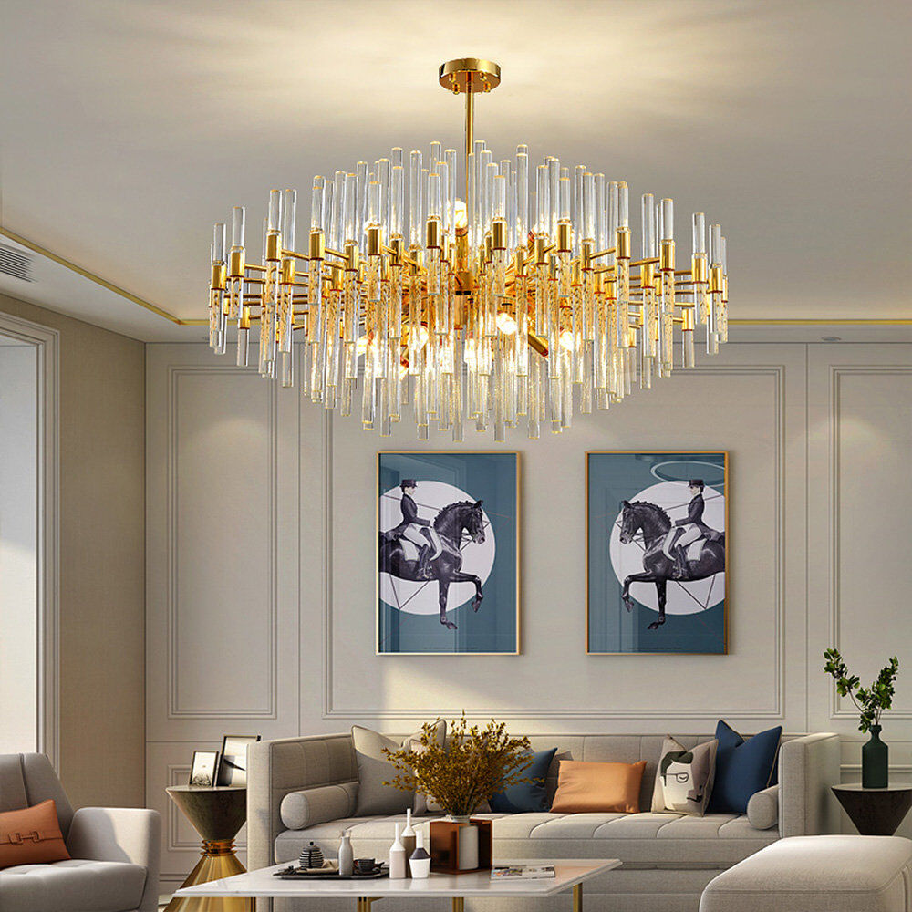 Fairmont Park Mchugh 18 - Light Chandelier Gold 45cm H X 80cm W X 80cm D