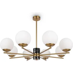 Maytoni, Pendelleuchte, Marble Pendelleuchte, Hängeleuchte 8x E27 Messing (E27)