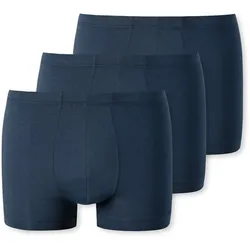 UNCOVER by SCHIESSER Herren Boxershorts, 3er Pack - UNCOVER Cotton, Shorts, Single Jersey Dunkelblau / L
