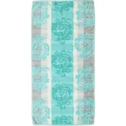 Cashmere Handtuch 50 x 100 cm Jacquard mintgrün