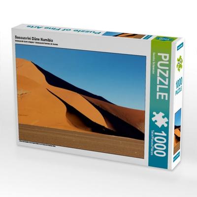 CALVENDO Puzzle Sossusvlei Düne Namibia | 1000 Teile Lege-Größe 64x48cm Foto-Puzzle für glückliche Stunden