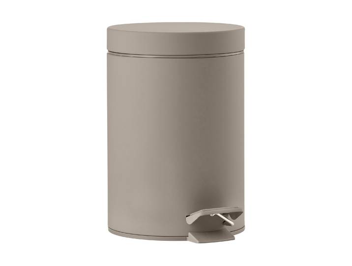 Mülleimer ZONE DENMARK Solo 3 l , grau (taupe), 3 l, Kunststoff, Mülleimer, Mülleimer