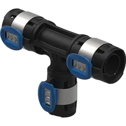 Geberit FlowFit T-Stück reduziert (Ausführung: 25 - 25 - 20 mm)