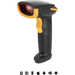 Inateck Barcode-Scanner BCST-21_black, kabellos, USB, Bluetooth, Funk, 1D Laser, Handscanner