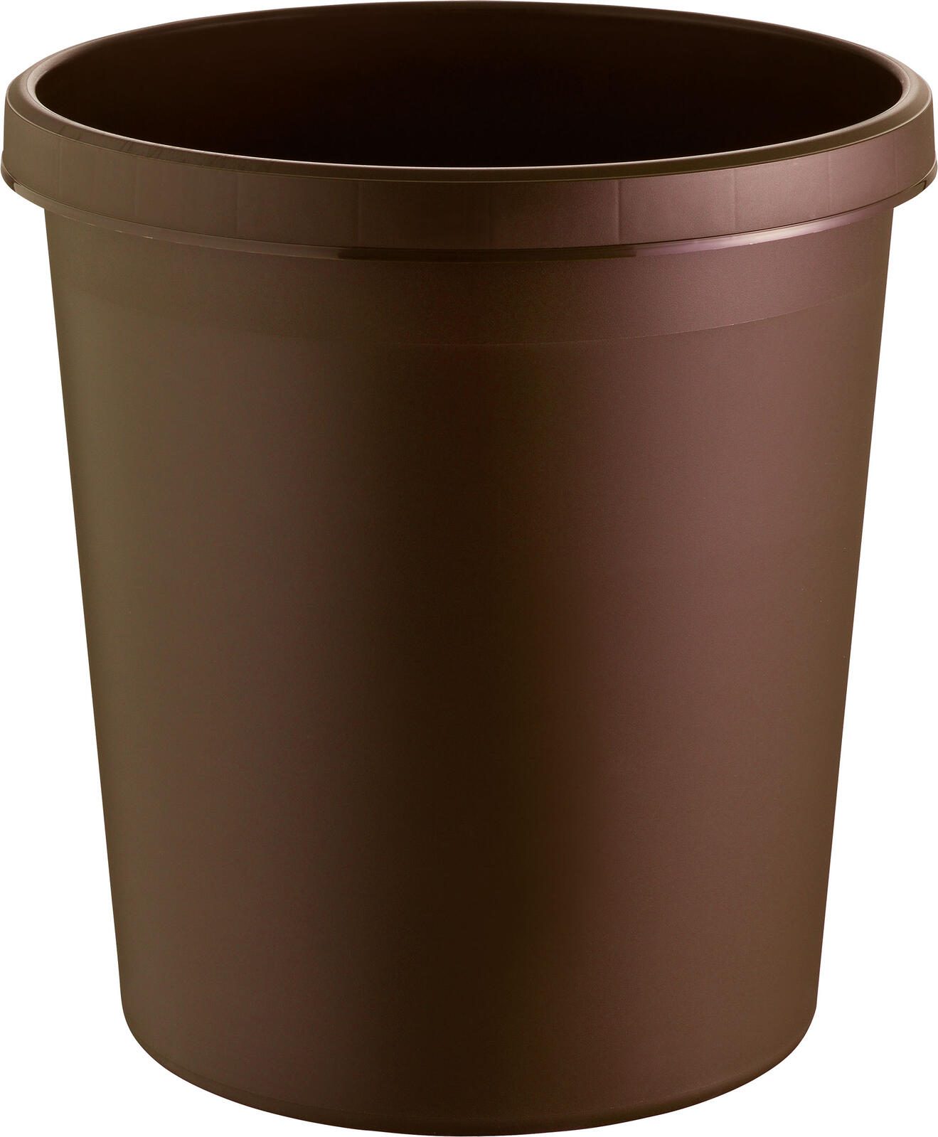 helit Papierkorb 30,0 l braun H6106175