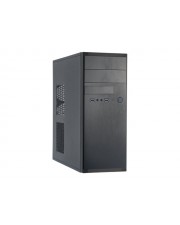 Chieftec Elox Series Midi Tower ATX ohne Netzteil Schwarz USB/Audio (HQ-01B-OP)