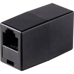 Renkforce Telefon (analog) Adapter [1x RJ12-Buchse 6p6c - 1x RJ12-Buchse 6p6c] Schwarz RF-4679562
