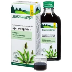 Schoenenberger Naturreiner Heilpflanzensaft Spitzwegerich 200 ml