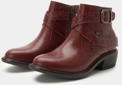 Women's Millie Ankle Western Fashion Boot by Alegria in Red (Size 13 M)