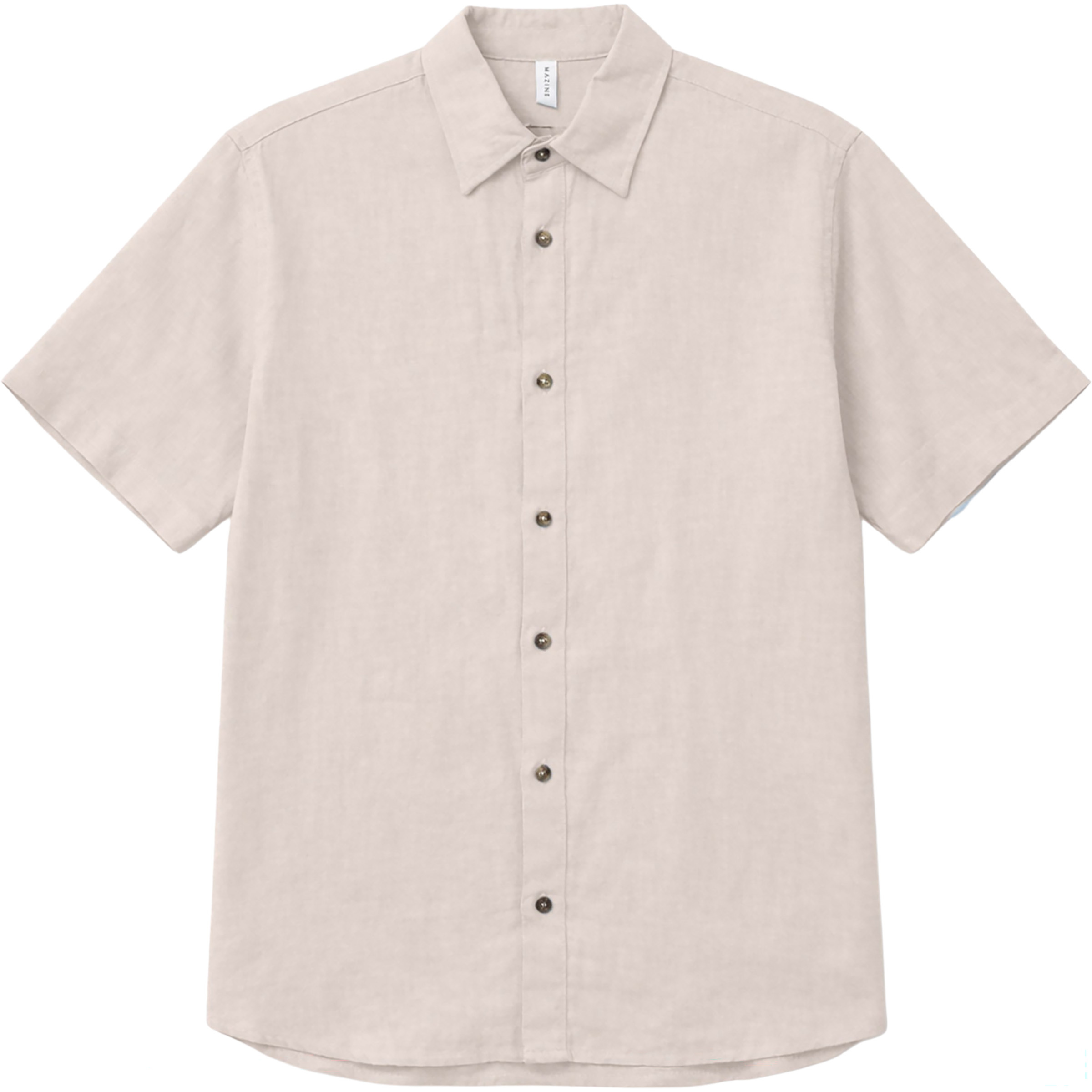 Mazine leeve Linen Herren Hemden beige Größe XXL Lifestyle Hautfreundlich