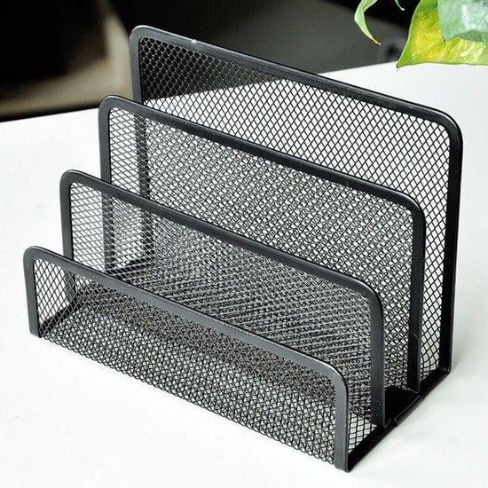 OEM Bureauorganizer Letter Tray, Antraciet, Metaal