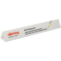 Rotring, Schreibstifte, Kugelschreiber 800 Silber, M-Schwarz Geschenkbox (1x)
