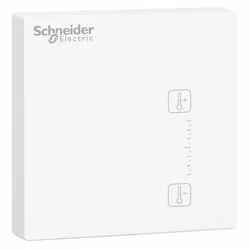 Schneider Electric MTN6005-0011 KNX Luftqualitäts-Multisensor, weiß, Aufputzmontage, Temperatur, Feuchte, Luftdruck, digitale und analoge Eingänge