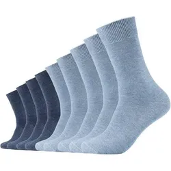 CAMANO Herren Socken Online comfort cotton Socks 9p, Größe 39-42 in Blau 9906