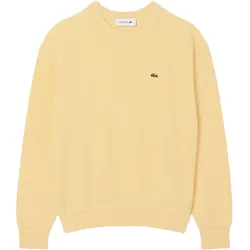 LACOSTE Pullover Crew Neck Sweater, sand