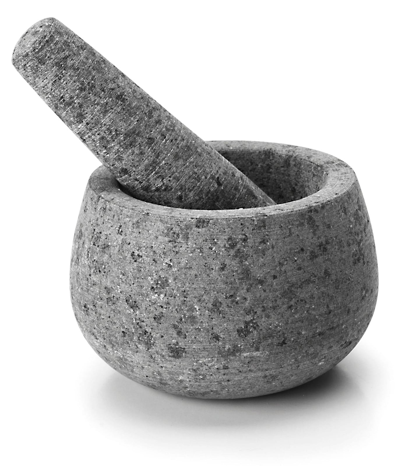 Dripio Grijze granieten vijzel met stamper, 225 ml
