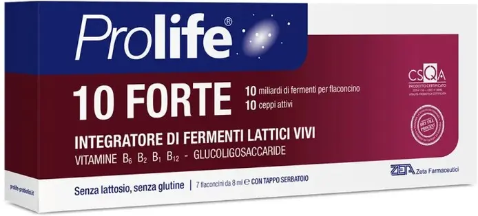 ZETA FARMACEUTICI SpA Prolife 10 Forte, 7 Flaconcini